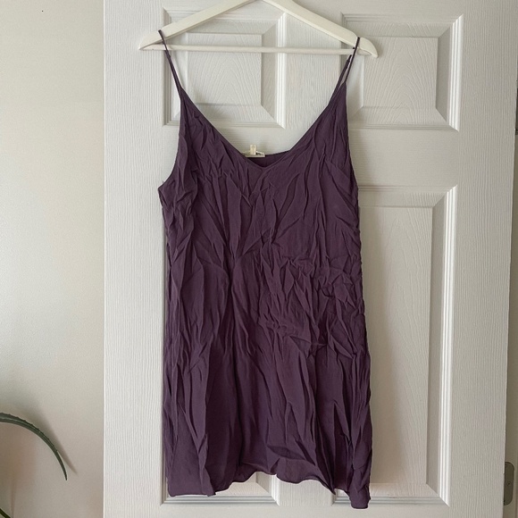 Wilfred Free Cami Muted Purple Slip Mini Dress - Picture 1 of 2